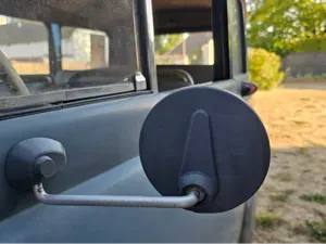 1955 Juvaquatre rearview mirror base