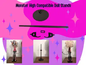 Monster High Compatible Doll Stands
