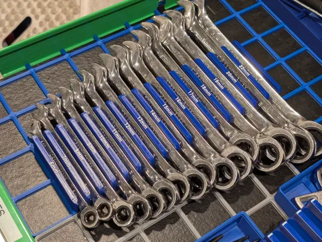 Gridfinity 16 Wrench SAE and Metric Organizers — Фото 2 из 2