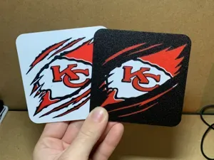 KANSAS CITY CHIEFS - COASTERS
