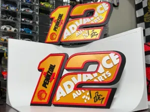 Ryan Blaney 12 Advance Auto Parts Shell Pennzoil