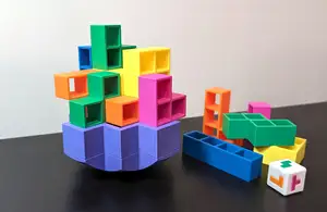 Tetris Tower 360 Balance Game