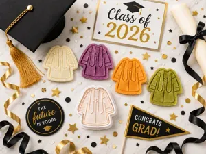 Graduation Robe Cookie Cutter | School Celebration