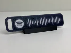 Spotify Keychain - Die With A Smile