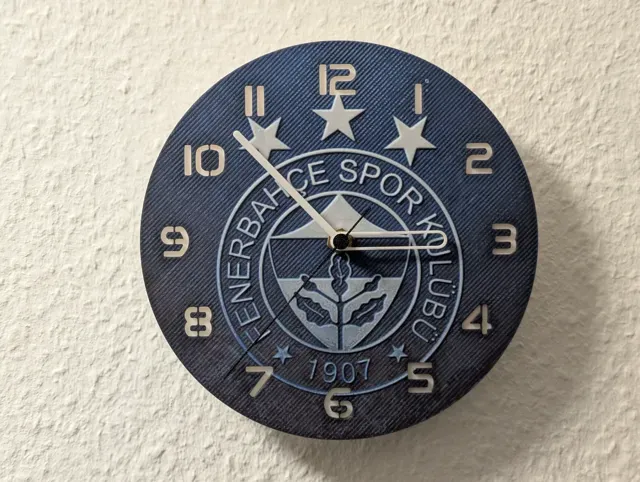 wall / desk clock Fenerbahce Istanbul Logo — Фото 2 из 6