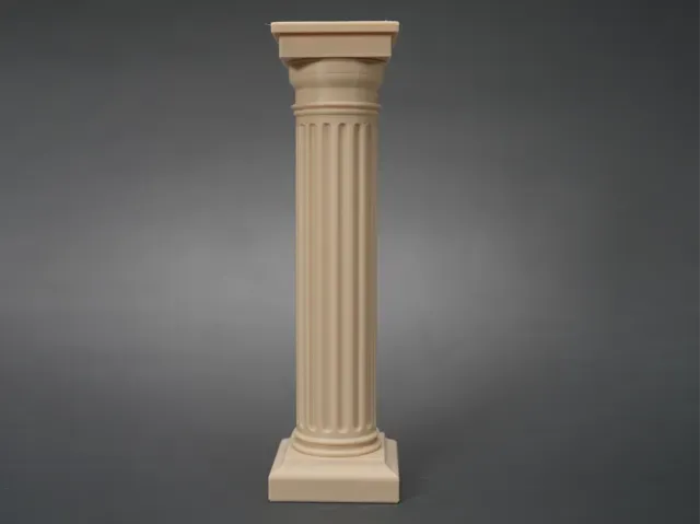Ancient Greek Pedestal Fluted Pedestal Column