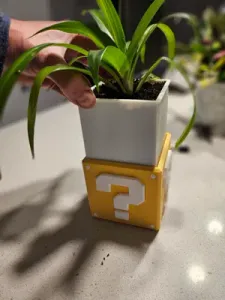 NO AMS Super Mario Question Mark Self watering