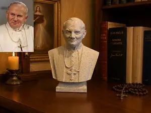 Pope Pape Jean-Paul II (Karol Józef Wojtyła) Bust