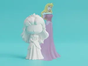 Sleeping Beauty – Stylized Princess Aurora