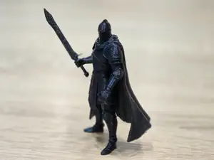 Knight holding a sword