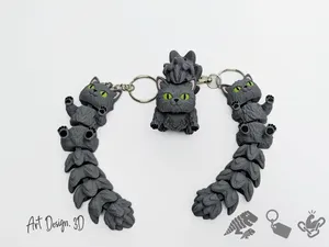 Flexi Long Tail Cat - Strong Joints