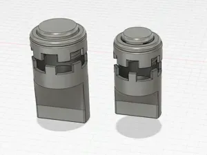 OSBMX v2 - Open Source Button LP v2 - 24mm + 30mm