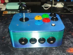 Arcade Joystick Console (with Udoo X86)