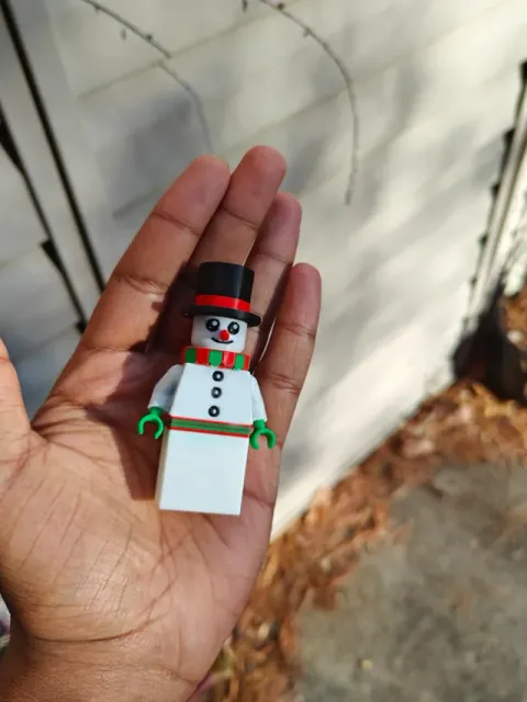 Brick Snowman Figurine + Ornament — Image 5 of 6