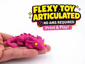 Flexi Dragon Articulated Fidget Toy