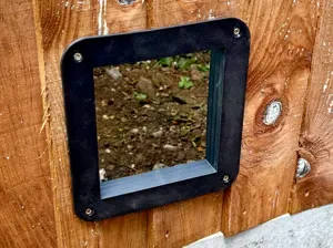 Cat / Hedgehog Fence Hole by RSDesigns