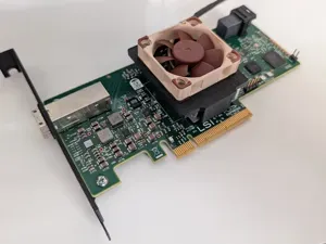 LSI SAS9300-4I4E Heatsink 40mm Fan Mount