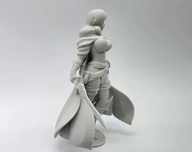 Female Elven Warrior Figurine — Фото 4 из 10