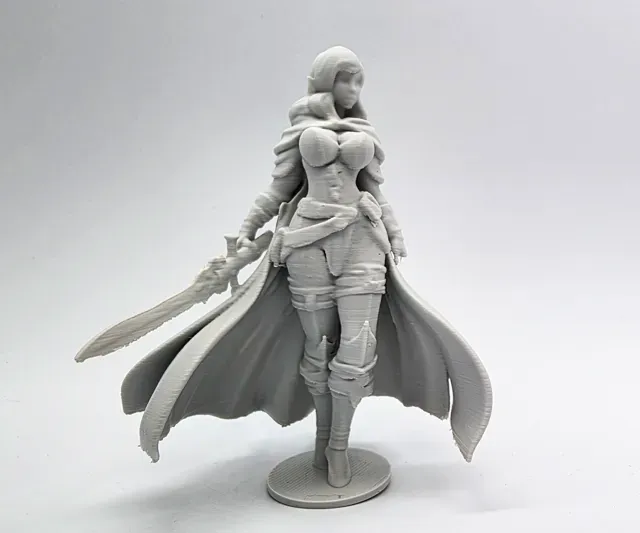 Female Elven Warrior Figurine — Фото 9 из 10