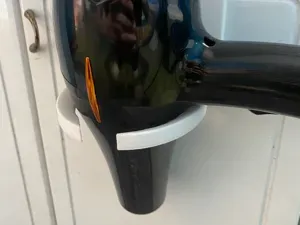 Hair Dryer Door Holder 18.5mm Bathroom Organizer