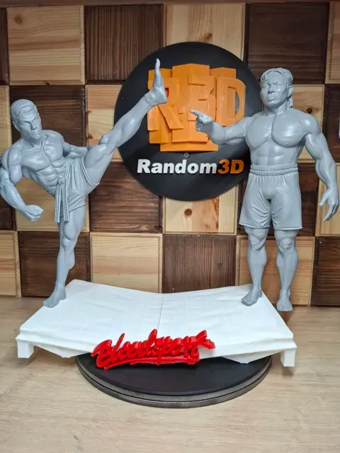 Bloodsport Kumite Diorama Multipart- fan-art — Фото 4 из 5