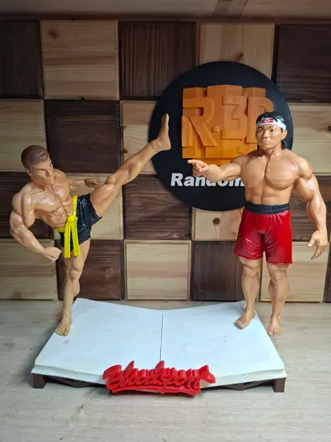 Bloodsport Kumite Diorama Multipart- fan-art — Фото 5 из 5