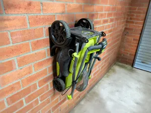 Wall Mount for Lawn Mowers (180 or 150 mm Wheels)