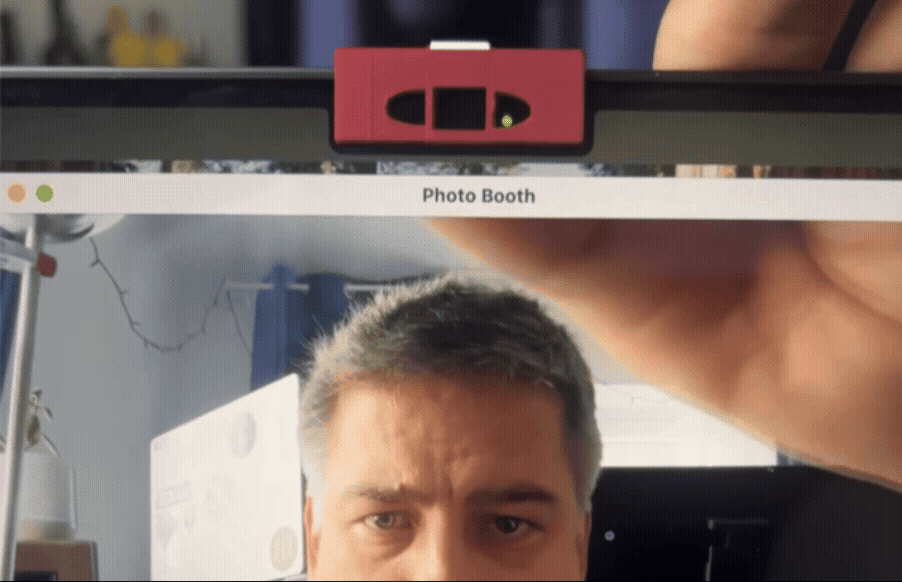 MacBook Pro Curtain Camera Cover