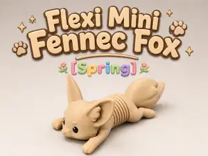 Flexi Mini Fennec Fox [Spring]