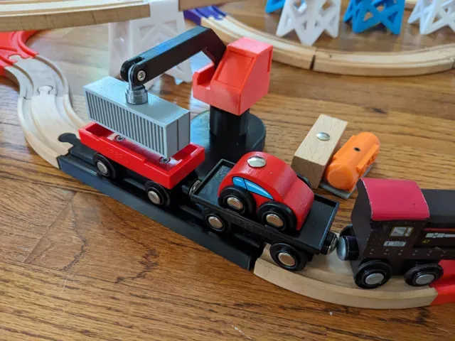 Crane for Wooden Trains - Brio Compatible — Фото 2 из 4