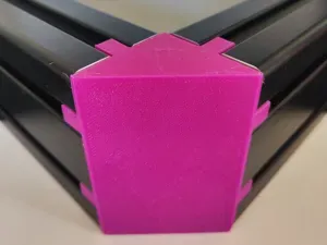 T-Slot 8040 Dual 4040 Corner Connector (L-Shape)
