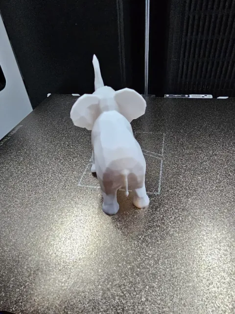 Low Poly Serie / Elephant ( Nr. 010) — Image 4 of 4
