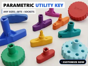 Parametric Utility Key & Socket Generator