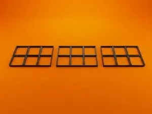 Gridfinity 9x2 Baseplate (Split for A1 Mini)