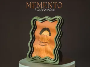 MEMENTO Groovy: photo frame, 10x15 cm (4x6")