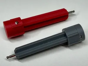 Paintball Barrel Plug with Built In Velocity Tool