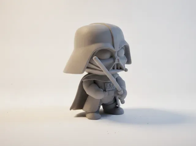 Darth Vader Chibi Star Wars Figurine — Image 2 of 4