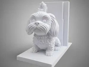 Adorable Shih Tzu Bookend-Functional & High Detail