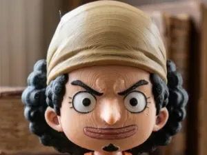"God" Usopp Chibi - One Piece Snipering Pose