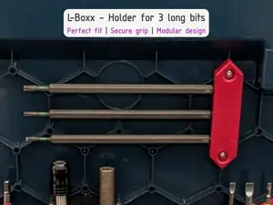 L-Boxx - Holder for 3 long bits