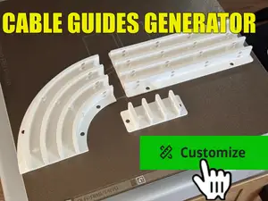 Cable Guide generator - Clips, channels, corners