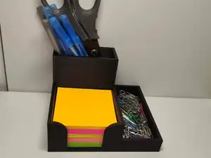 Sticky Note Organizer with Compartments