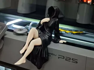 优雅神秘少女 边缘摆件(NO AMS)