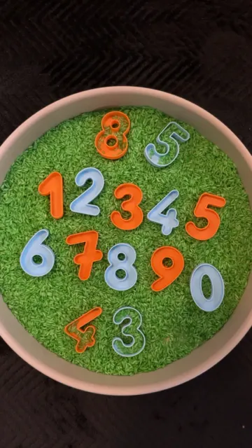 Sensory play numbers 0-9 — Image 2 of 4