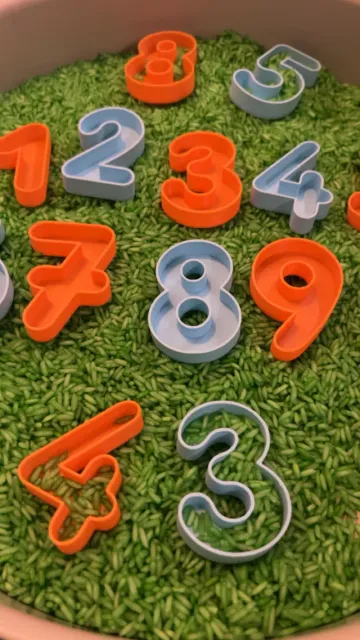 Sensory play numbers 0-9 — Image 4 of 4