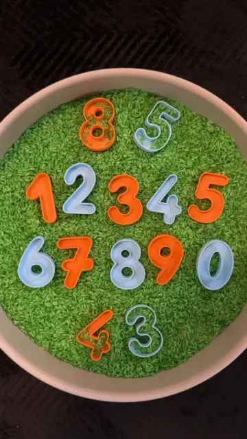 Sensory play numbers 0-9 — Image 3 of 4