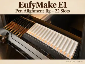 EufyMake E1 Pen Alignment Jig – 22 Slot