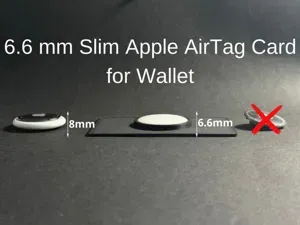 Slim Apple AirTag Case