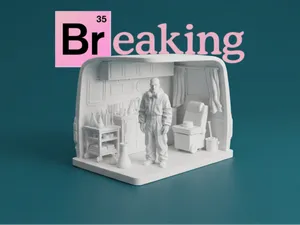 Breaking Bad RV Lab Diorama