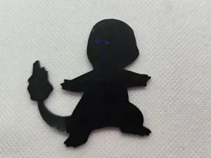 Charmander Silhouette - Pokemon #004